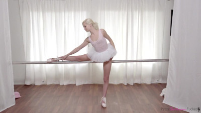 Without taking off the tutu