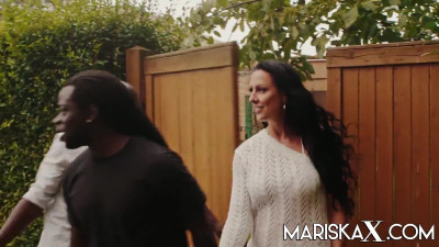 Texas Patti impaled by two big black cocks (bbc)
