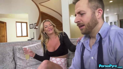 Wife Adira Allure Surprises Cuck Husband With 5 BBCs