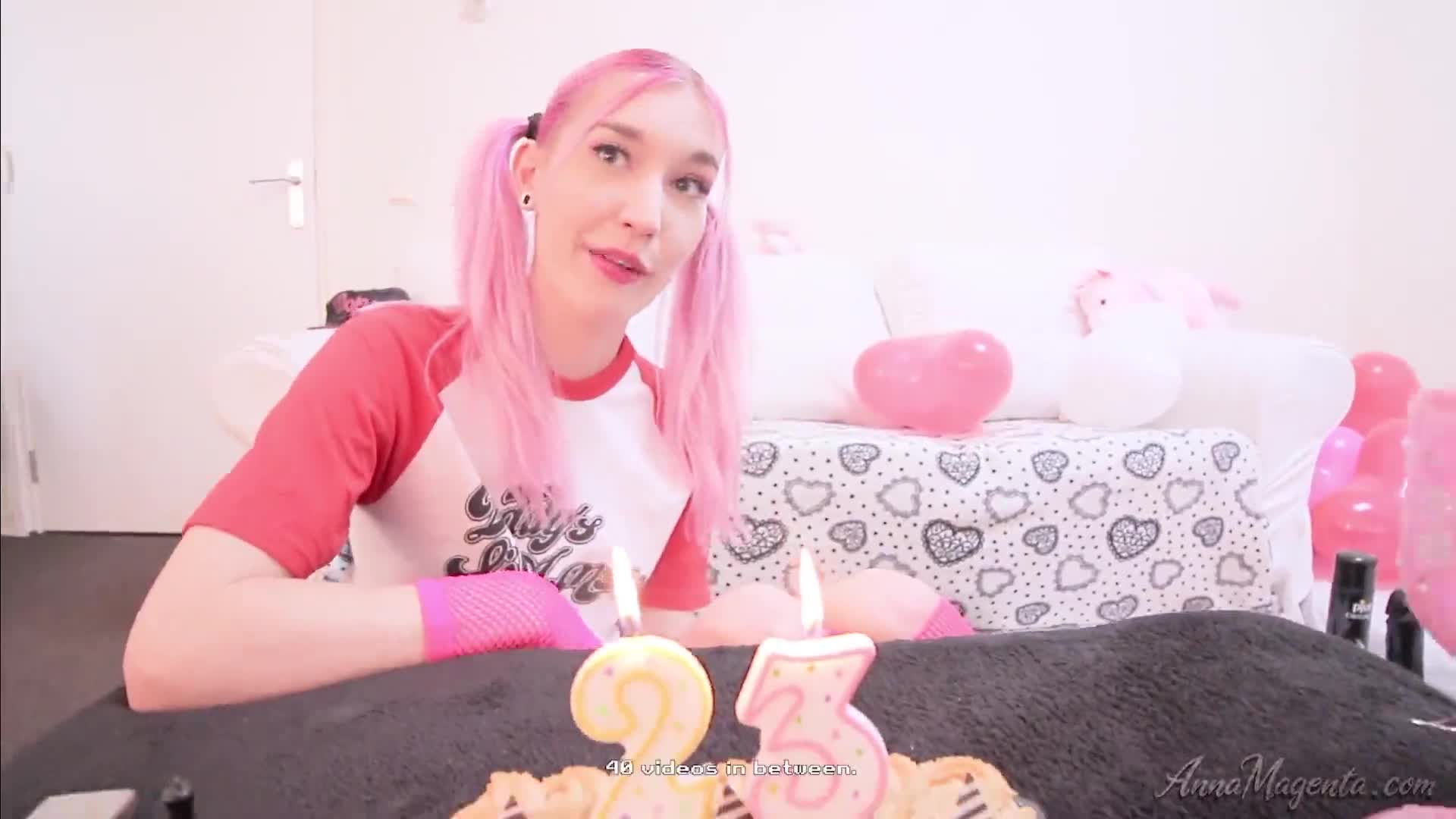 Watch Celebrating her birthday by dilating her asshole Porn Video - ePornSup.