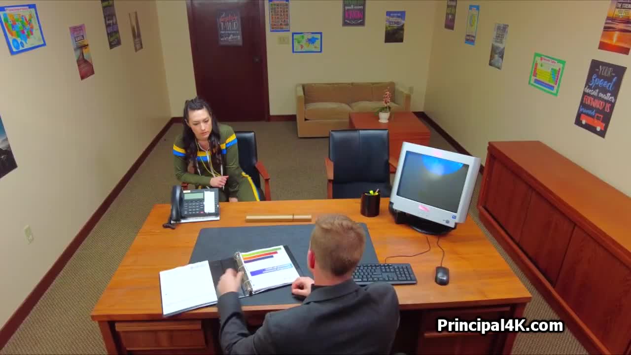 Watch Quickie with PE teacher at the principals office Porn Video - ePornSup.