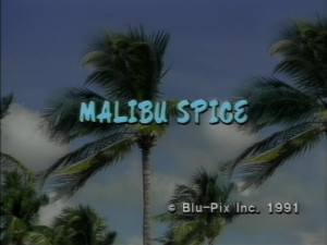 Moana Pozzi in "Malibu Spice"