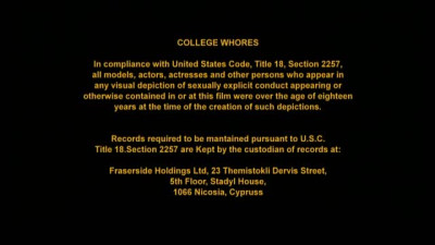 College Whores (2013)