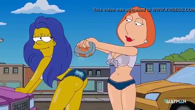 Watch Marge and Lois at the car wash Porn Video - ePornSup.