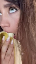 Blowjob with Banana (QuietNicoleAs)