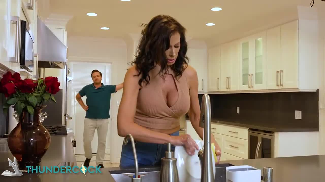 Watch Reagan Foxx - Thundercock-(Busty MILF Reagan Foxx Fucks Husband&#39;s Bully To Get Him To Leave His Extended Stay) Porn Video - ePornSup.