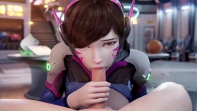 Dva Blowjob POV 3D Porn