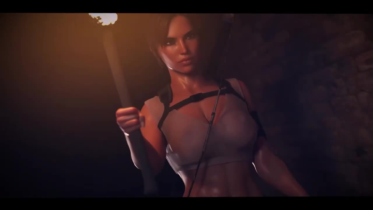 Watch Lara Croft in a 3D threesome Porn Video - ePornSup.