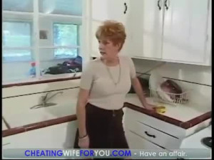 Sexy granny cheats again